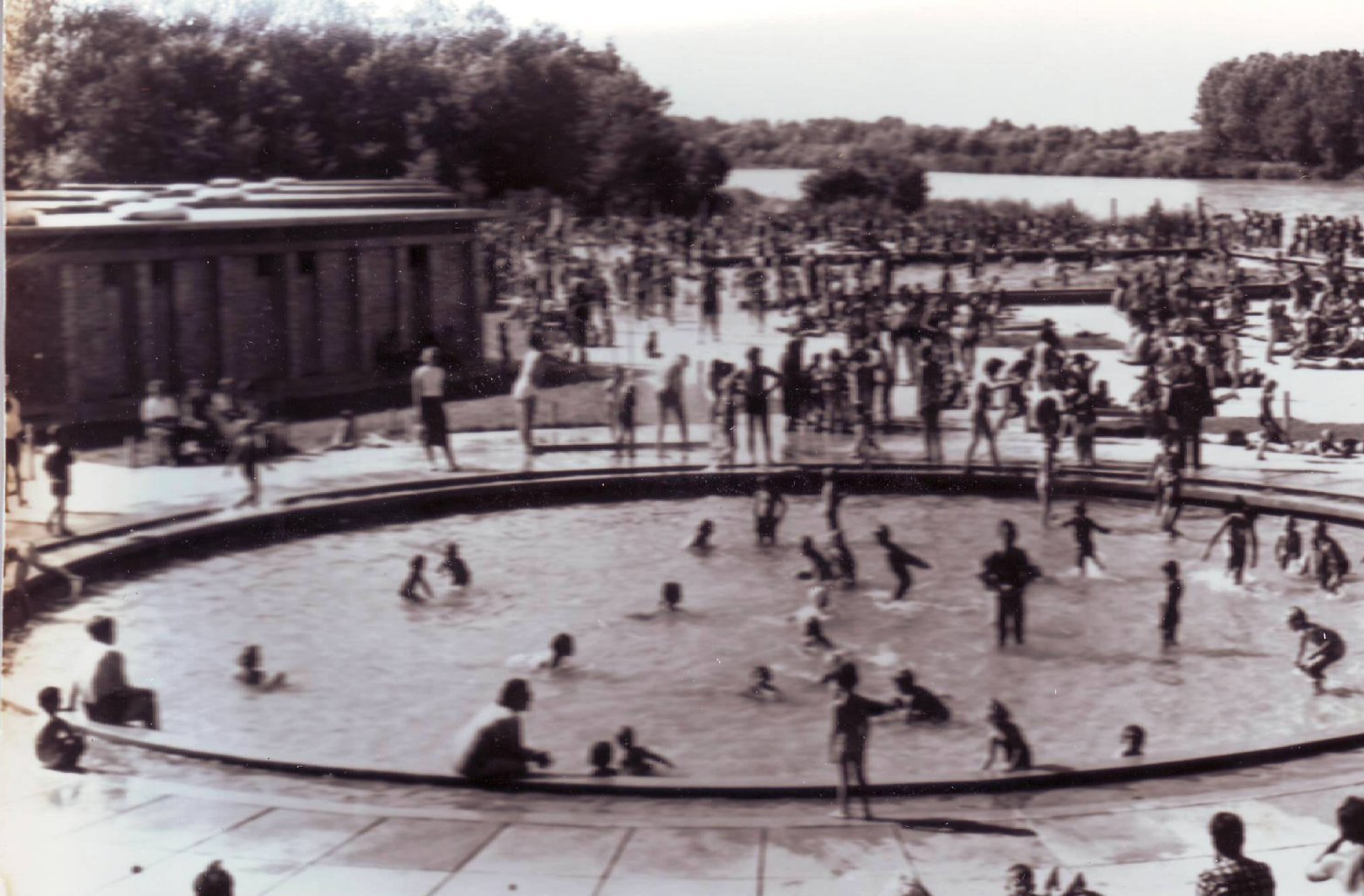 Drava kupalište nekad