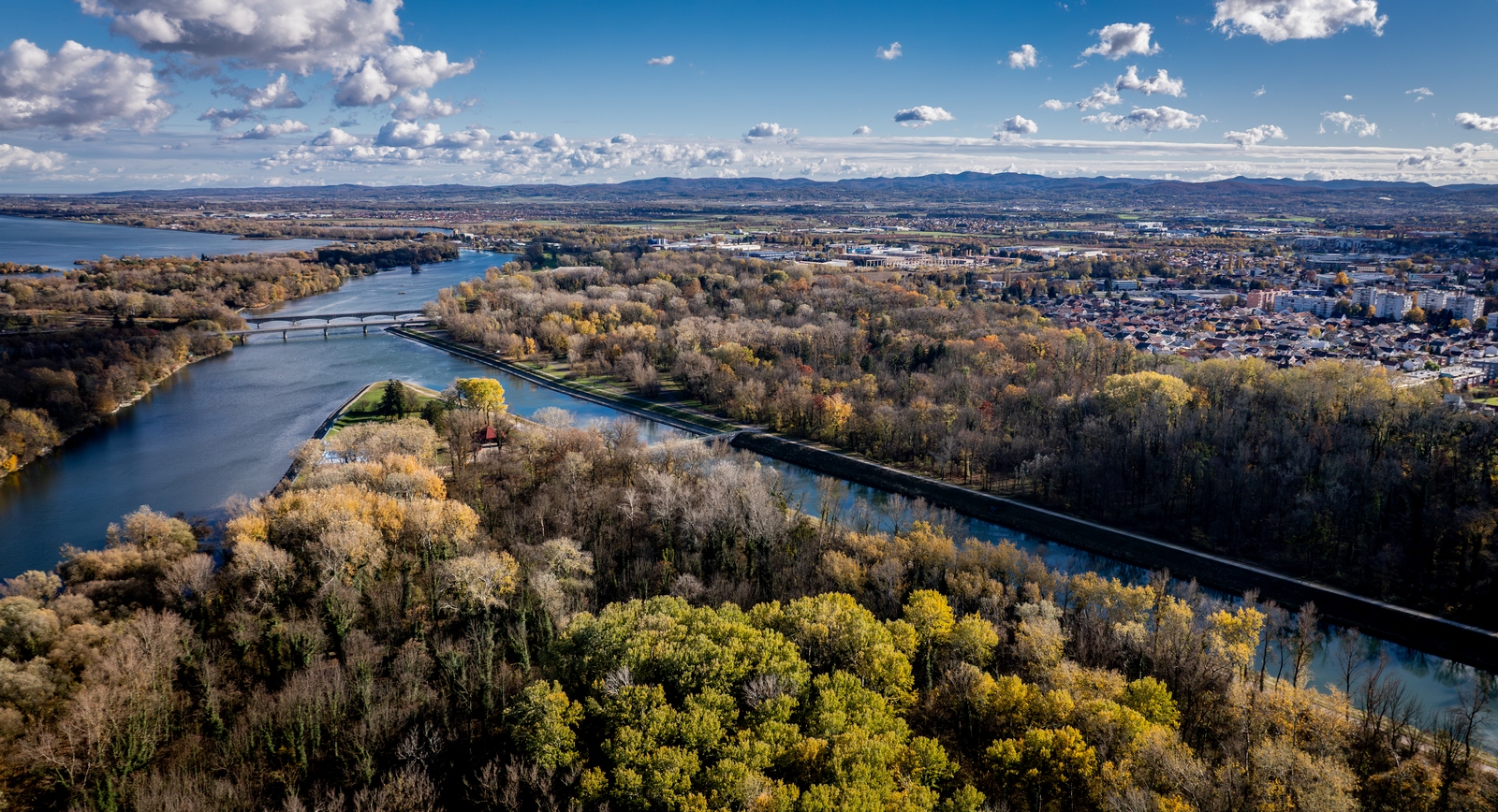Drava - pogled iz zraka