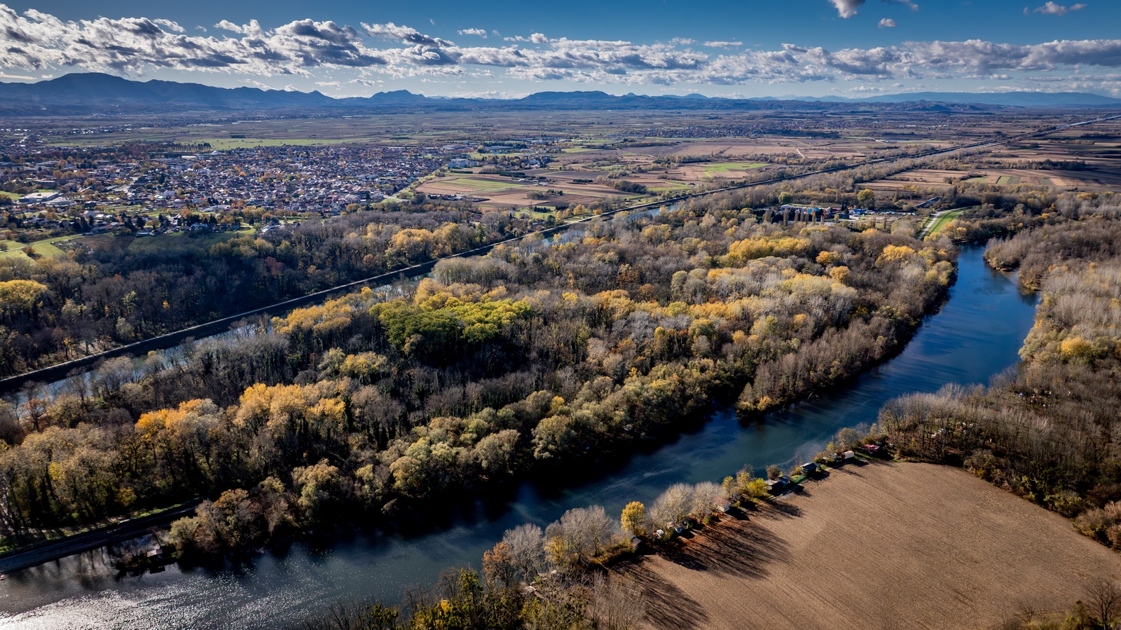 Drava from air